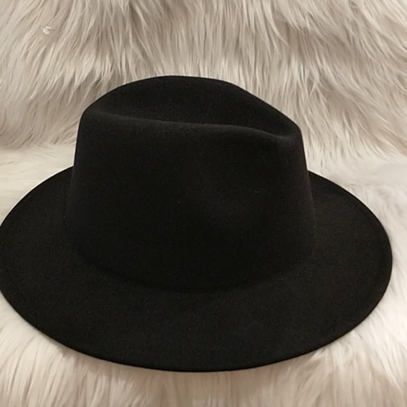 Accessories - Fedora black / hot pink